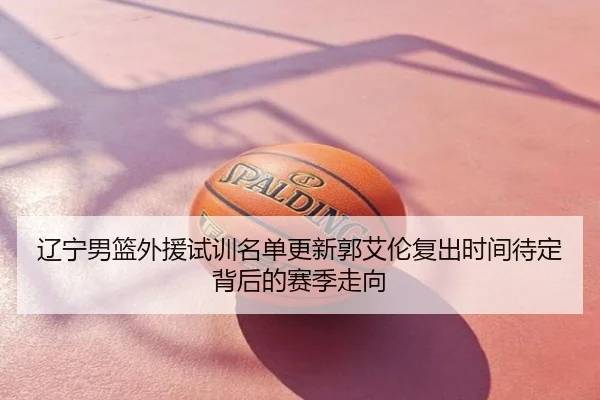 辽宁男篮外援试训名单更新郭艾伦复出时间待定背后的赛季走向